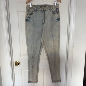 Highway Jeans Wet Seal Distressed Jeans
